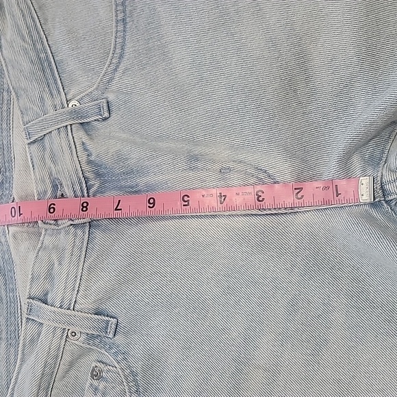 AG Adriano Goldschmeid Size 30x33 Light Wash Straight Leg Jeans, Exc. Used Cond. - Picture 6 of 14